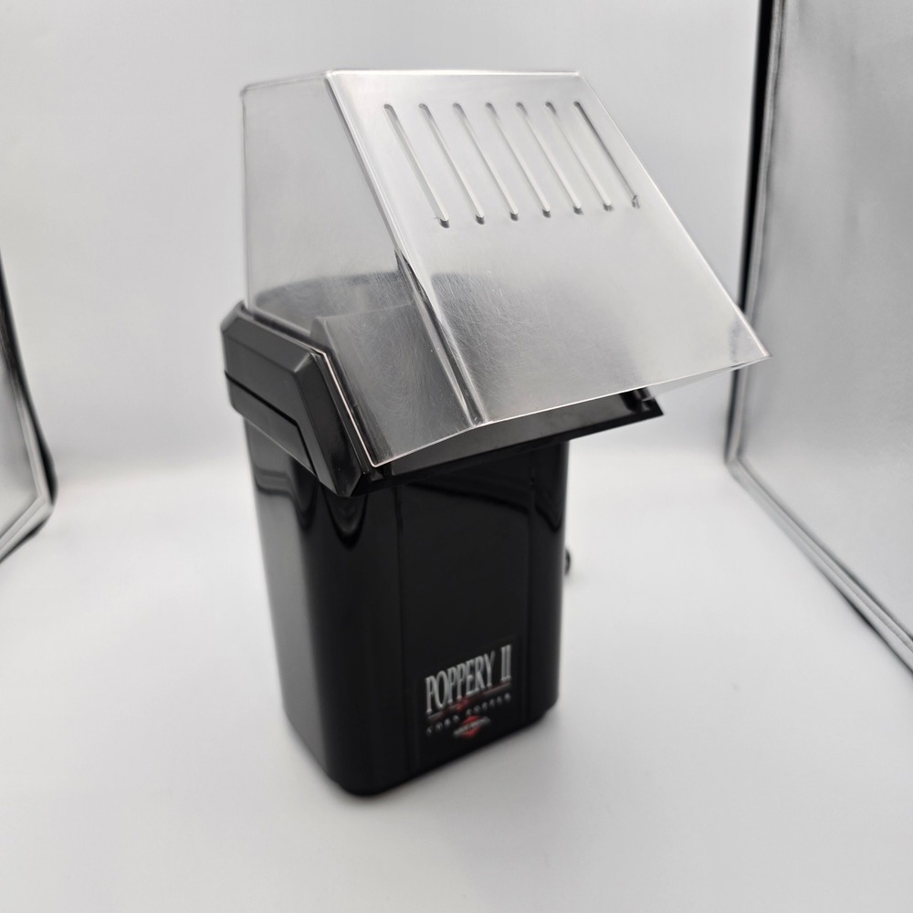 West Bend Black Poppery II Popcorn Popper Coffee Bean Roaster Tested And Working